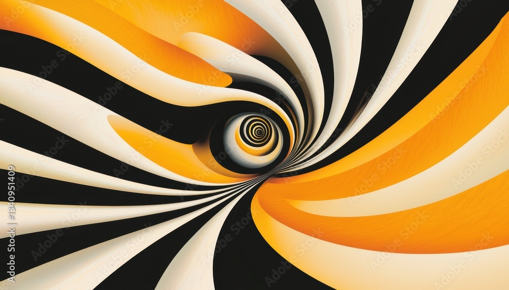 Aufkleber seamless tessellated gravity-defying celestial objects warping reality, surreal cosmic time distorti