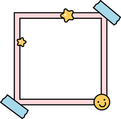 Cute Polaroid Photo Frame