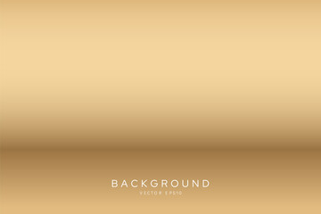 Obraz premium Elegant gold gradient background room for products display or placement