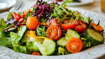food lunch dinner meal salad plate vegetable fresh restaurant delicious dish healthy buffet vegetarian