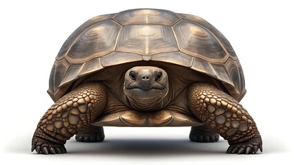 Obraz premium Photorealistic giant tortoise