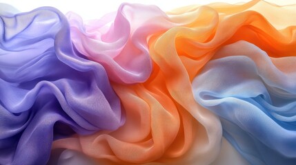 Obraz premium Abstract colorful fabric texture background. (1)