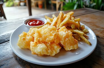 Grilled Salmon Steak with Fresh Vegetables &ndash; Healthy Gourmet Meal