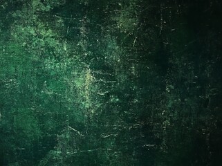 Naklejka premium Dark green background, dark fantasy, digital art style, grunge texture, dark, atmospheric, subtle tonal values