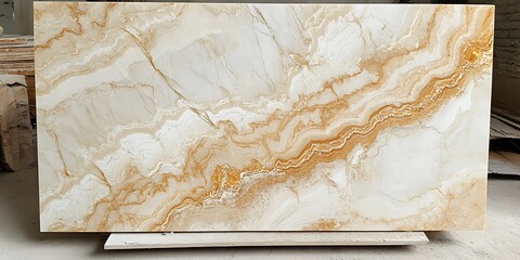 Honey Onyx Slab, Indoor Display, Stone Texture
