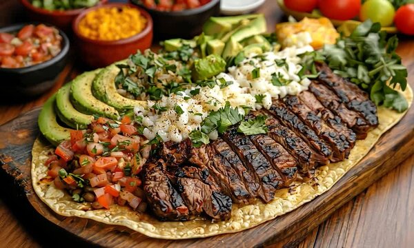crisp tlayuda topped with refried beans video mexican cuisine
