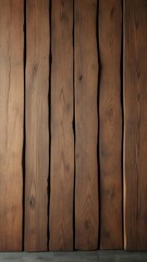 Naklejka premium Reclaimed bourbon barrel staves, rustic wall texture, worn,vertical,staves