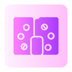 Hinge gradient icon