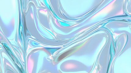 Stunning Abstract Liquid Art Design with a Liquid Color Palette