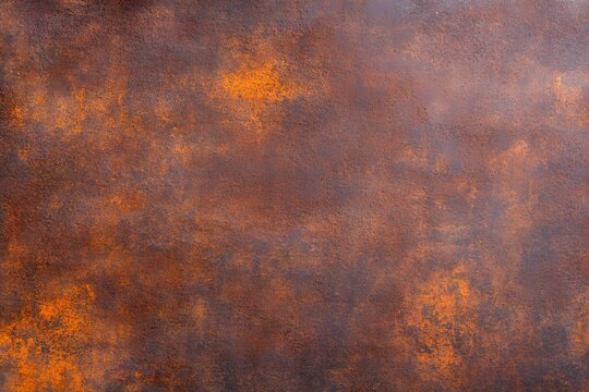 Rusty metal texture background with oxidized weathered surface