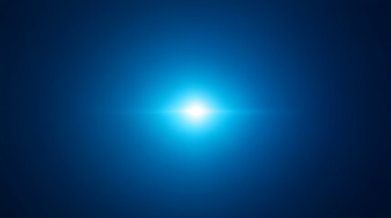 Fototapeta premium Abstract blue gradient with a glow effect in the center