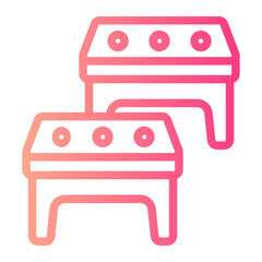 stool gradient icon