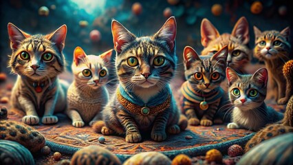 Surreal Cat Mat: A Documentary Series of Strange Animals