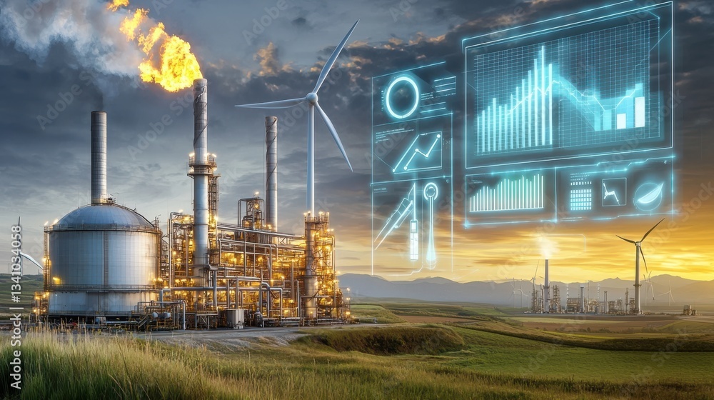 Poster advanced sustainable energy production and data driven insights for a greener future