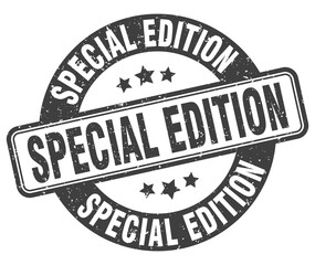 special edition stamp. special edition label. round grunge sign