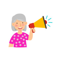 elderly person in songkran festival thailand and Elderly people's day concept