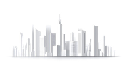 abstract city skyline vector illustration , abstract city skyline vector , abstract city skyline.