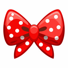 red ribbon bow