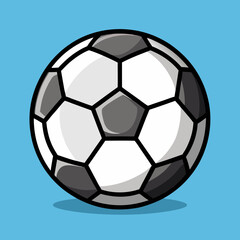 Fototapeta premium soccer ball isolated on white