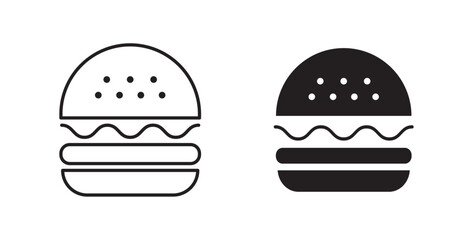 Hamburger icons vectors graphic designs