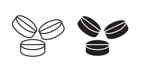 Medicine icons vectors graphic designs