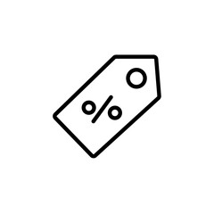 discount tag icon vector