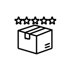 Simple Rated Box Icon