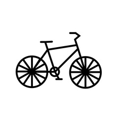 vector icon bicycle 