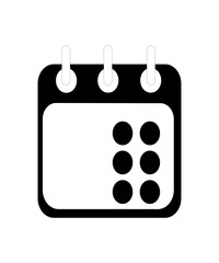 Quarterly calendar icon