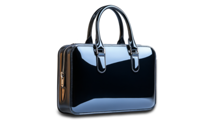 Minimalist leather document holder with durable handles for work and travel.