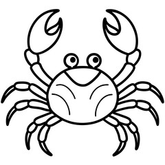 Crab Silhouette Art