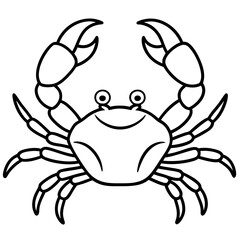 Crab Silhouette Art