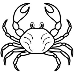 Crab Silhouette Art