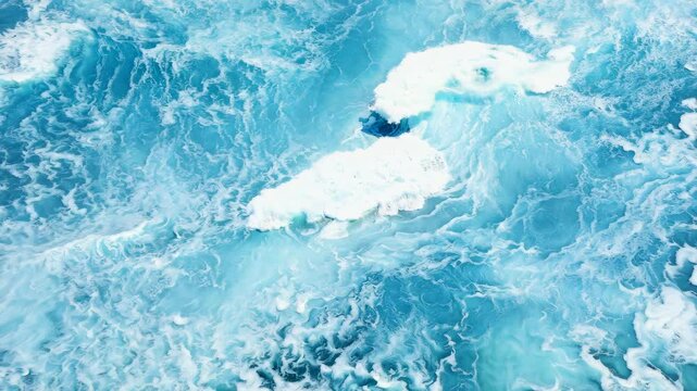 smooth blue ocean waves, seamless background, surfing vibe, soft lighting, sports theme, refreshing atmosphere, gentle movement