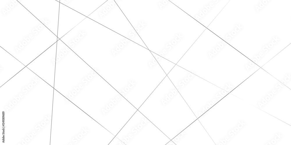 Poster abstract white, black line luxury background template. geometric pattern squares and triangle shape.