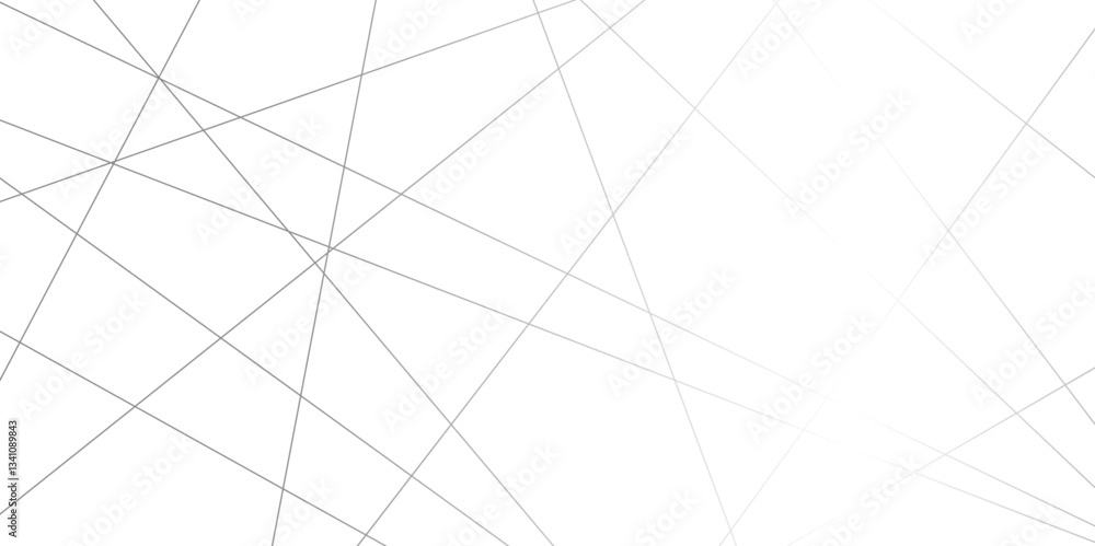 Poster abstract white, black line luxury background template. geometric pattern squares and triangle shape.