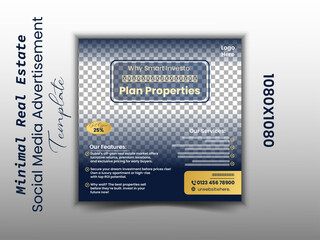 Real estate social media post add photo