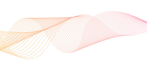 Abstract white background on colorful wavy lines and geometric design and twisted curve lines background. wave with lines created using blend tool. digital frequency track equalizer. 