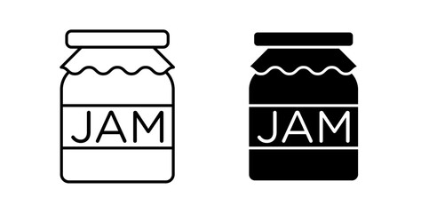 Jam icons set for website design