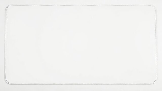 Clean, blank mousepad isolated on white, clean, empty, gaming