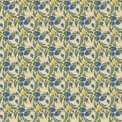 Flowers of paradise seamless pattern collection, floral pattern featuring a variety of colorful flowers and leaves