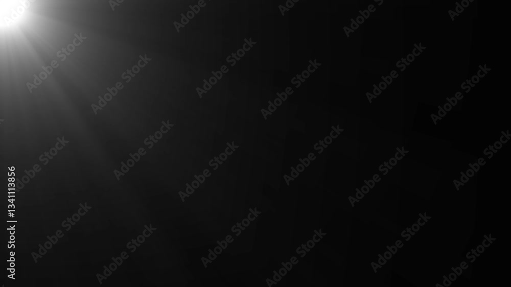 Poster flash light transition animation featuring flashing light particles and flashes of light high-qualit