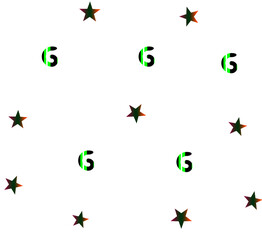 seamless pattern with stars