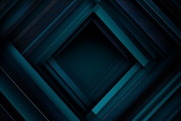 Obraz premium Abstract close-up of a glowing blue digital circuit board, showcasing intricate connections and technological design on a black background. 