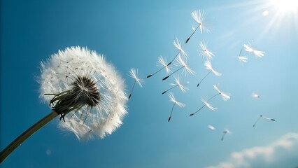 Sun-Kissed Seeds Dancing in the Breeze