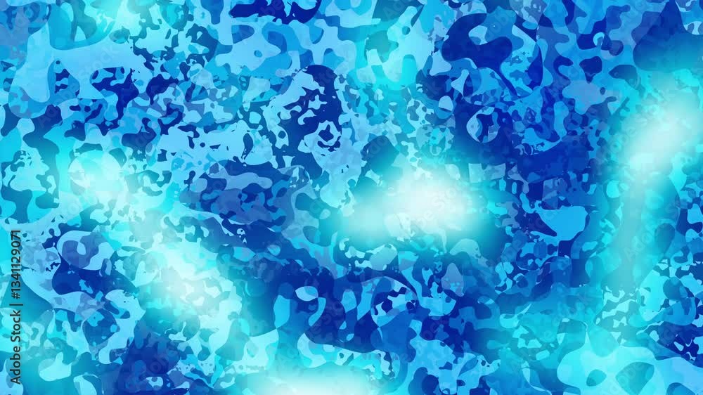 Aufkleber blue and black grunge looping texture abstract animated background. loop background