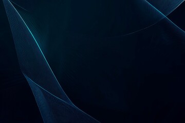 Abstract close-up of a glowing blue digital circuit board, showcasing intricate connections and technological design on a black background.
