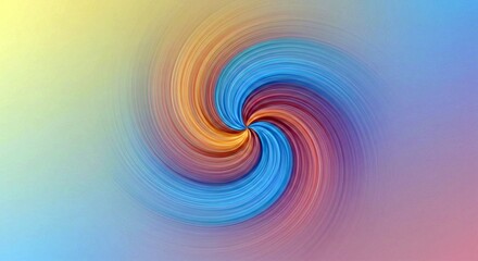 Obraz premium Abstract Swirling Colorful Vortex Vibrant Hues Dynamic Spiral Design Artistic Background