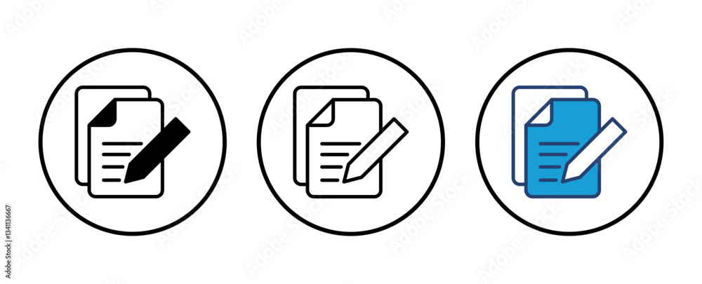 Aufkleber note icon vector. notepad icon vector
