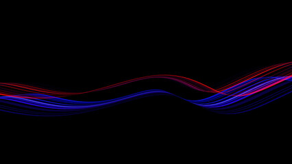 abstract colorful wave background